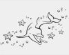 Delphin Tattoos Vorlagen Inspiration Wandtattoo Unterwasserwelt Mit Dephin