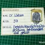 Detektivausweis Vorlage Pdf Erstaunlich Detektivparty Kindergeburtstag Detektivausweis