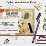 Detektivausweis Vorlage Pdf Schönste Detektivausweis Kindergeburtstag Vorlage