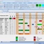 Dienstplan Vorlage Pflege Wunderbar Excel Ferien Urlaub Und Absenzkalender V5 1 Bei