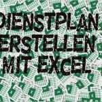 Dienstplan Vorlage Word Wunderbar Erstellung Von Dienstplänen Mit Excel Download