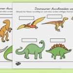 Dinosaurier Vorlagen Zum Ausschneiden Wunderbar Dinosaurier Ausschneiden Und orden Arbeitsblatt Dinosaurier