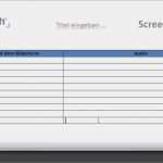 Drehbuch Vorlage Word Wunderbar Screencasting Skript & Vorlage