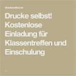 Druckeselbst De Vorlagen Elegant Einladung Klassentreffen Kostenlos Vorlage