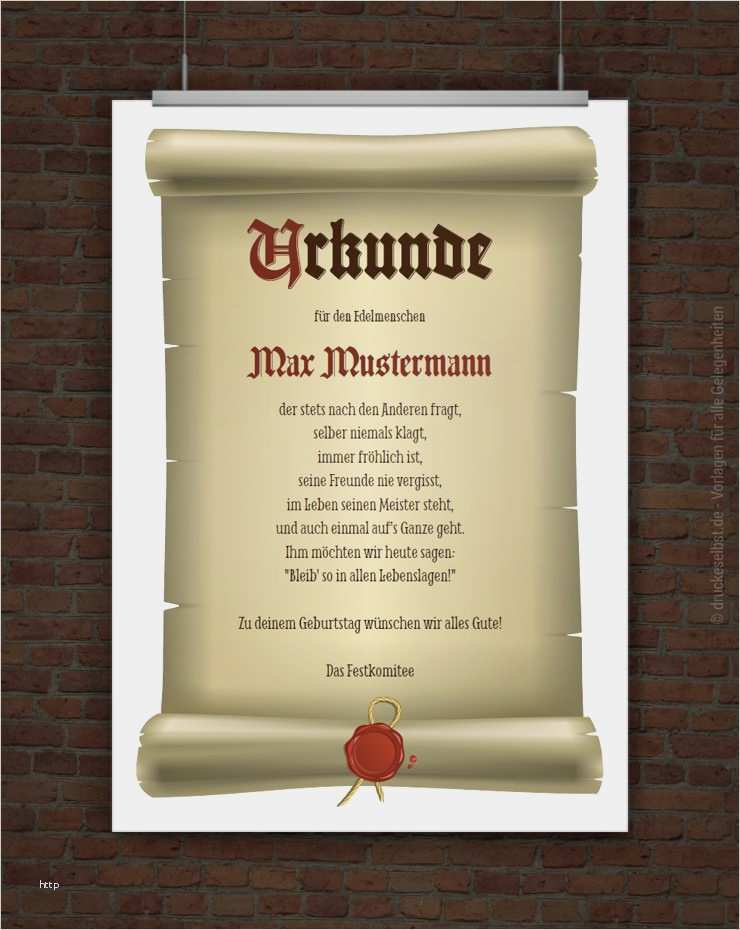 Druckeselbst De Vorlagen Wunderbar Drucke Selbst Geburtstagsurkunde Zum Ausdrucken
