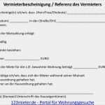 Dsgvo Vermieter Vorlage Angenehm Vermieterreferenz Für 123 Mieter Portal Für Wohnungsgesuche