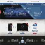 Dsgvo Website Vorlage Wunderbar Website Vorlage Für Produktpräsentation Stock Vektor Art