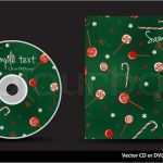 Dvd Cover Vorlage Kostenlos Erstaunlich Green Christmas Vector Cd or Dvd Cover Design with
