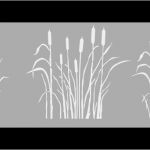 Dxf Vorlagen Laserschneiden Wunderbar Sichtschutz Cortenstahl "schilf" 1250x2500mm