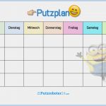 E Learning Drehbuch Vorlage Genial Putzplan Vorlage Für Familie Mit Minions