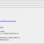 E Mail Signatur Vorlage Geschäftlich Elegant E Mail Signatur Vorlagen