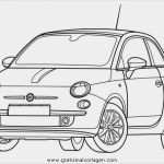 Eac Zeichen Vorlage Schönste Fiat 500 Gratis Malvorlage In Autos Transportmittel