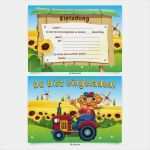 Ebay Vorlagen Kostenlos Download Best Of Einladungskarten Bauernhof