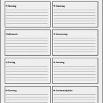 Einarbeitungsplan Vorlage Kostenlos Erstaunlich Wochenplan Vorlage Als Pdf Download Zum Ausdrucken