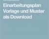 Einarbeitungsplan Vorlage Kostenlos Gut Einarbeitungsplan Vorlage Und Muster Als Download