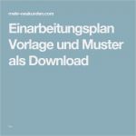 Einarbeitungsplan Vorlage Kostenlos Schön Einarbeitungsplan Vorlage Und Muster Als Download