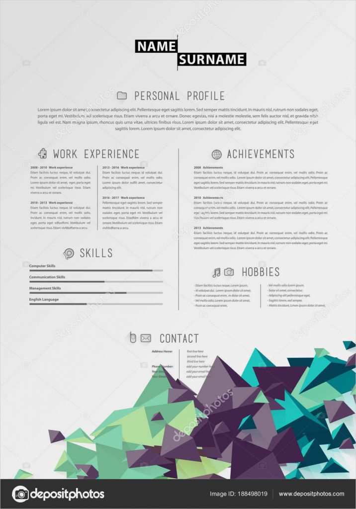 Einfache HTML Seite Vorlage Erstaunlich Kreative Einfache Lebenslauf Vorlage Mit Dreieck formen In