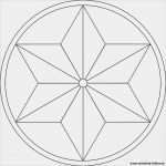 Einfache HTML Seite Vorlage Schönste Einfache Mandala Vorlage In Sternform