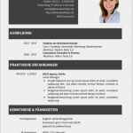 Einfacher Lebenslauf Vorlage Word Erstaunlich Kostenloses Lebenslaufmuster