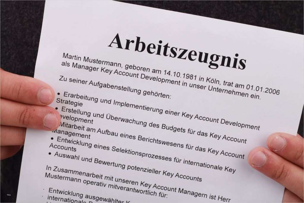 Einfaches Bewerbungsanschreiben Vorlage Einzigartig Ausbildungszeugnis Muster › Der Mustermann
