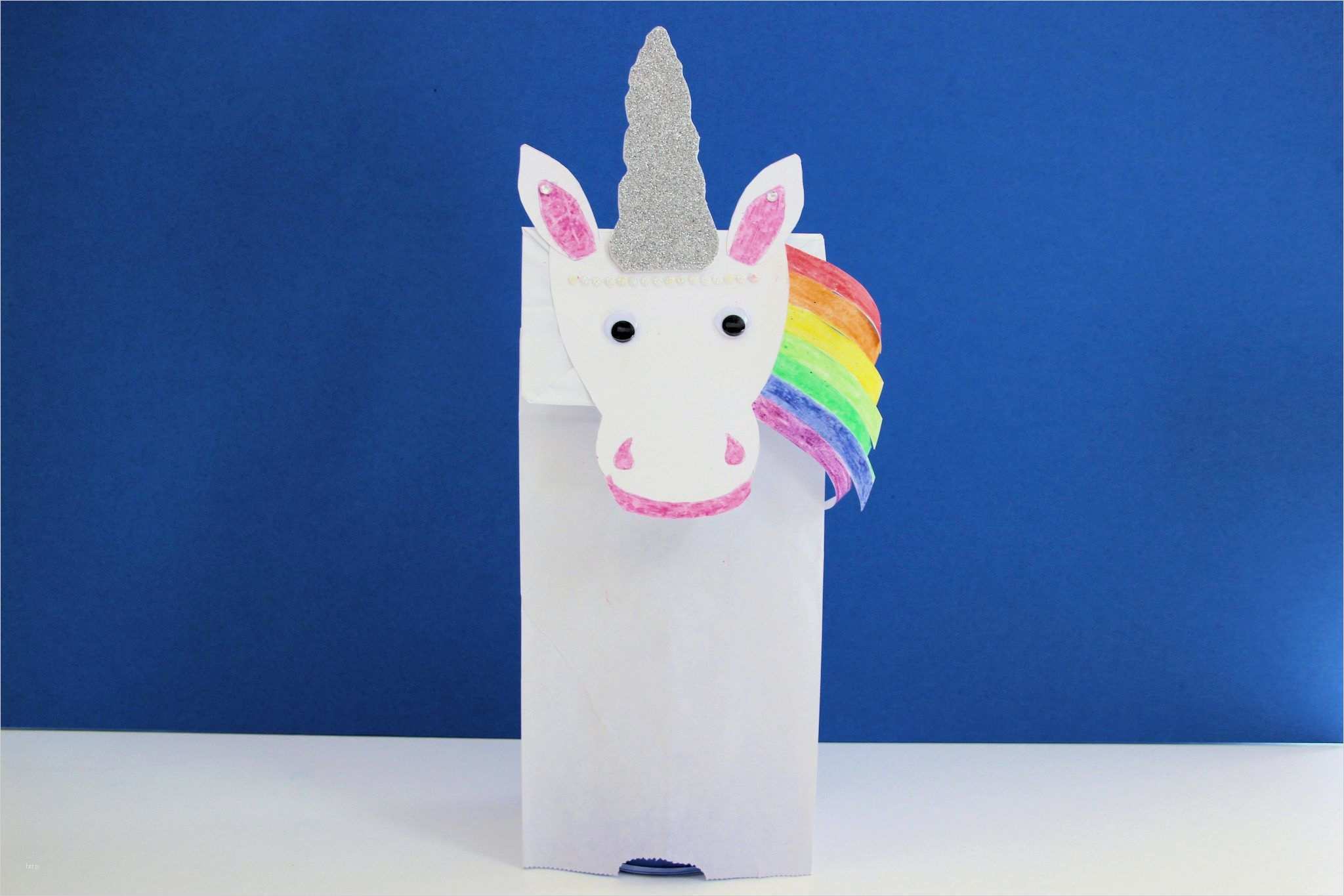 Einhorn Laterne Basteln Vorlagen Zum Ausdrucken Großartig Papiertüten Einhorn Basteln Handpuppe ⋆ Kindergeburtstag