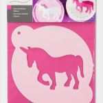 Einhorn Vorlage Für torte Erstaunlich Städter Dekor Schablone Einhorn