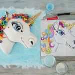 Einhorn Vorlage Für torte Großartig Sallys Rezepte Einhorn 3d torte Unicorn Cake