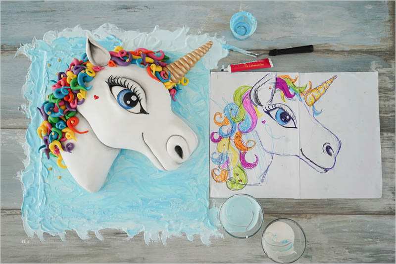 Einhorn Vorlage Für torte Großartig Sallys Rezepte Einhorn 3d torte Unicorn Cake