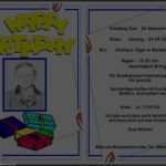 Einladung 2 Geburtstag Vorlage Best Of Vorlage Einladung Geburtstag