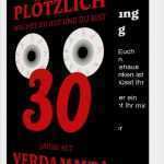 Einladung 30 Geburtstag Vorlage Cool Einladungskarte 30 Geburtstag