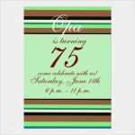 Einladung 75 Geburtstag Vorlagen Schön 75 Geburtstag Einladung