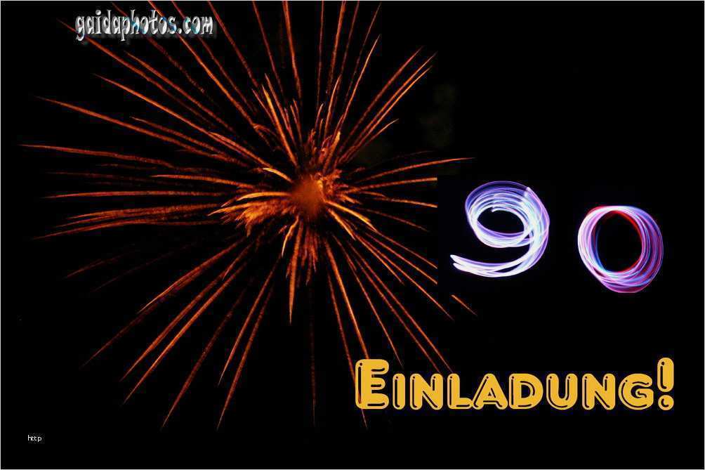 Einladung 90 Geburtstag Vorlagen Kostenlos Erstaunlich 90 Geburtstag Geburtstagskarten Einladungen Dankeskarten