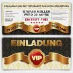 Einladung Als Eintrittskarte Vorlage Kostenlos Erstaunlich Einladungskarten Zum Geburtstag Als Eintrittskarte Vip