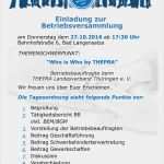 Einladung Betriebsversammlung Vorlage Fabelhaft thepra Landesverband Thüringen E V Der Betriebsrat