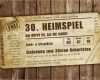Einladung Eintrittskarte Vorlage Kostenlos Wunderbar Einladungskarte Heimspiel Vintage Das original