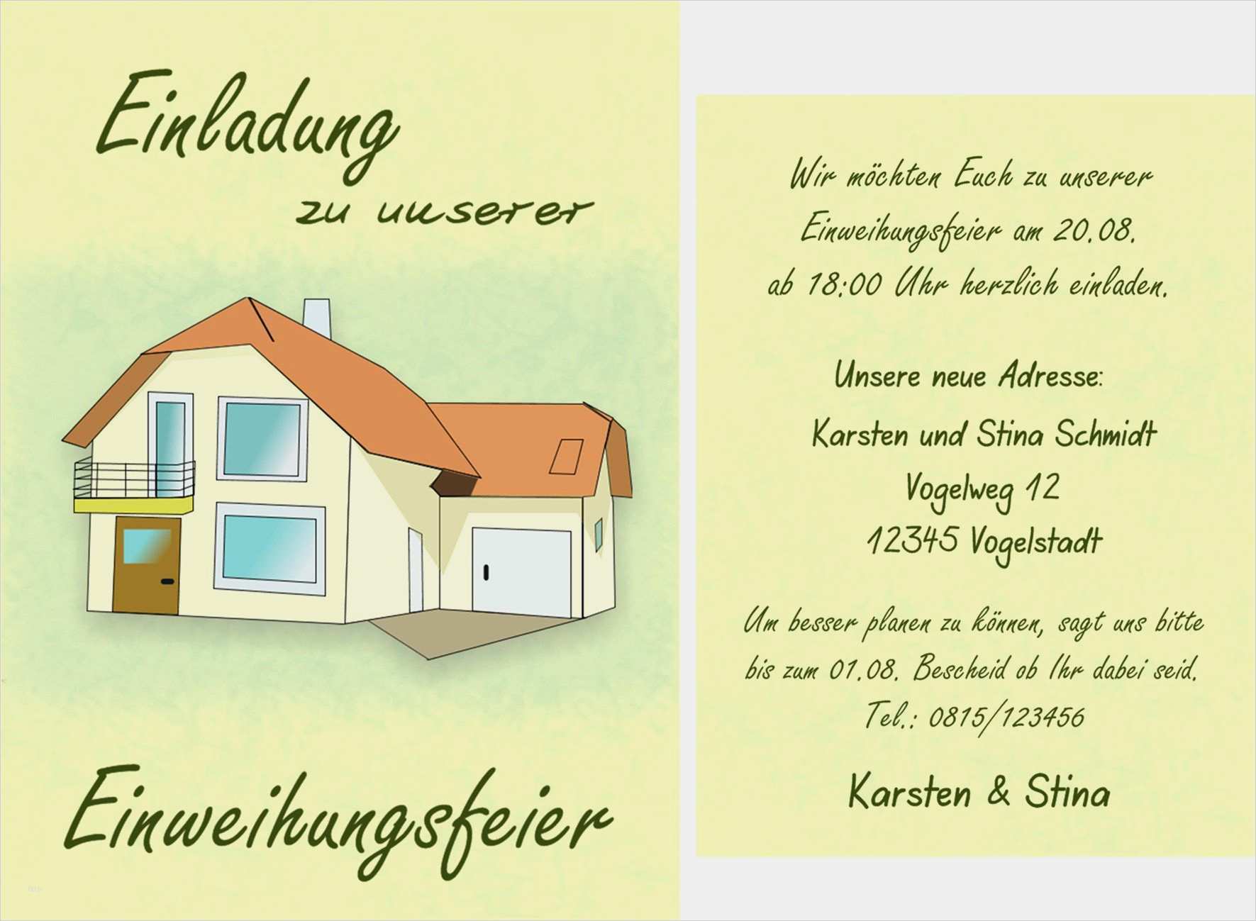 Einladung Einweihung Haus Vorlage Wunderbar Einladung 70 Geburtstag Vorlage Kostenlos Word