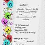 Einladung Geburtstag Bowling Vorlage Genial Kindergeburtstag Einladungen Bowling Kostenlos Zum