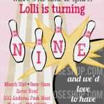 Einladung Geburtstag Bowling Vorlage Gut Einladung Bowling Lustig