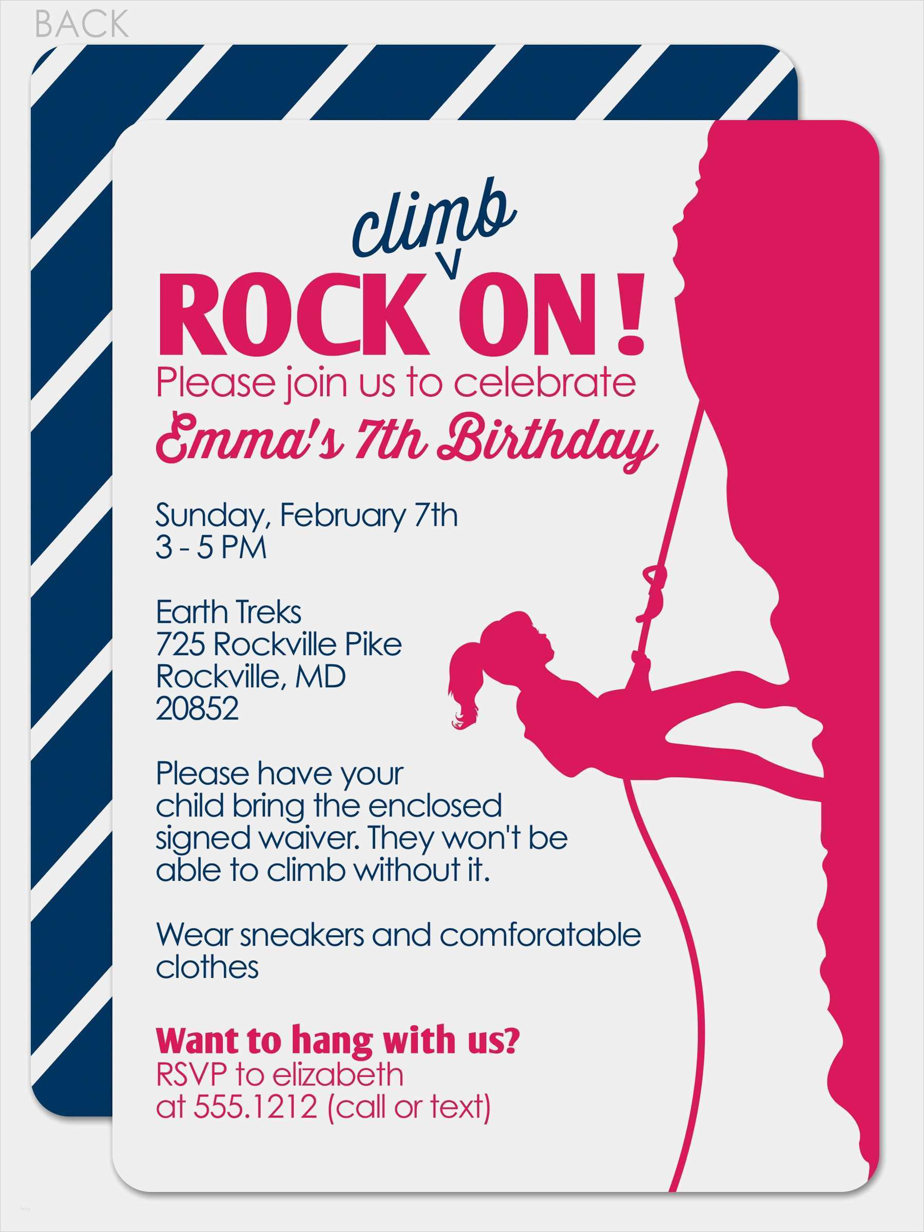 Einladung Geburtstag Email Vorlage Inspiration Geburtstagseinladung Klettern