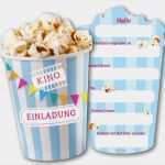 Einladung Geburtstag Kino Vorlage Kostenlos Schön Kindergeburtstag Einladungskarten
