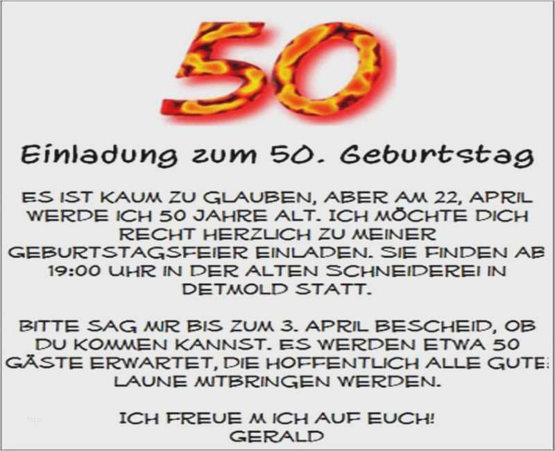 Einladung Geburtstagsfeier Vorlage Kostenlos Angenehm Einladungskarten Zum 50 Geburtstag