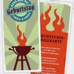 Einladung Grillen Vorlage Angenehm Einladungskarte Zum Geburtstag Grillparty