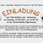 Einladung Grillen Vorlage Wunderbar Grillfest Und Vereinsaktionstag Tsg Elgershausen