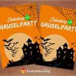 Einladung Gruselparty Vorlage Kostenlos Erstaunlich Einladung Zur Gruselparty Vorlagen Zum Ausdrucken Kostenlos