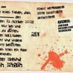 Einladung Gruselparty Vorlage Wunderbar Halloween Party Einladung