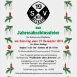 Einladung Jahresabschlussfeier Vorlage Neu Einladung Zur Jahresabschlussfeier 2011 – Sv Neubeckum