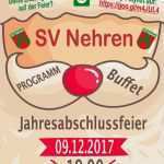 Einladung Jahresabschlussfeier Vorlage Schön Einladung Zur Jahresabschlussfeier Sv Nehren