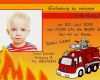 Einladung Kindergeburtstag Feuerwehr Vorlage Einzigartig Einladungskarten Kindergeburtstag Selber Basteln Feuerwehr