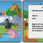 Einladung Kindergeburtstag Junge Vorlage Erstaunlich Einladungskarten Zum Geburtstag