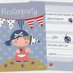 Einladung Kindergeburtstag Junge Vorlage Süß Einladung Kindergeburtstag Piraten Kleine Fabriek